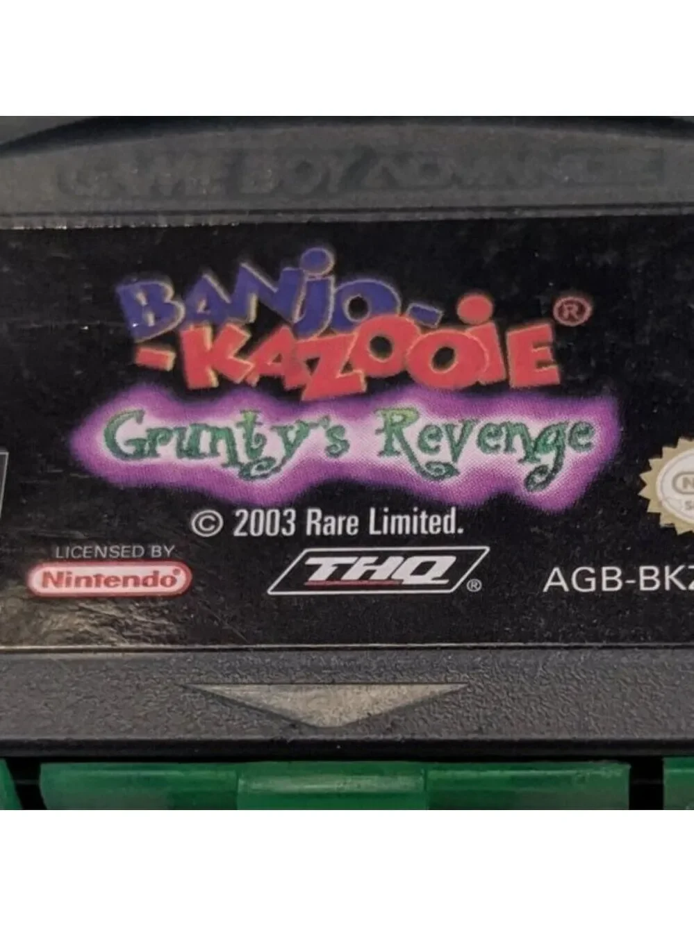 Nintendo GBA jump back